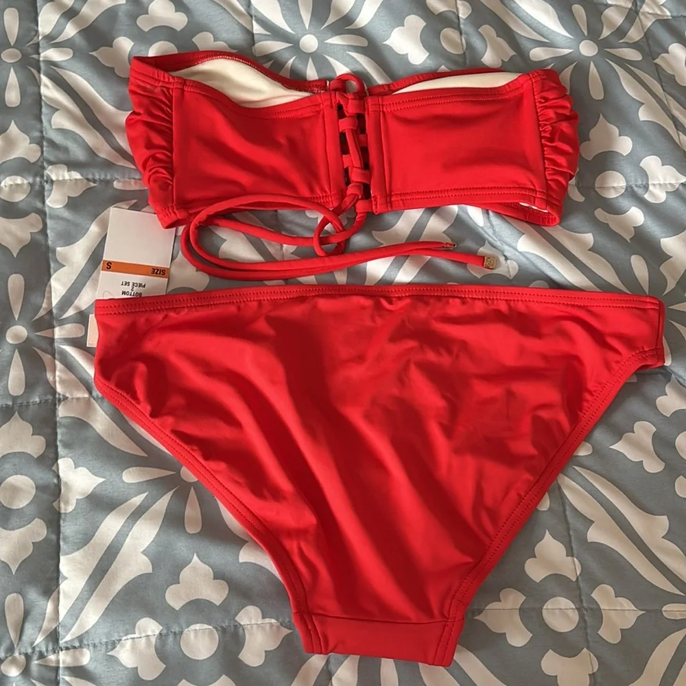 Michael Kors bikini set Poppy size small